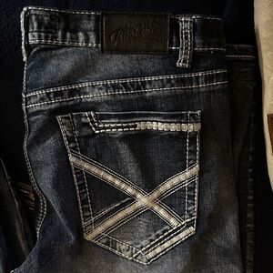 Men's True Luck Blue Jeans 36/32